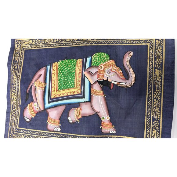 Hand painted elephant art picture - Picture 4 of 6